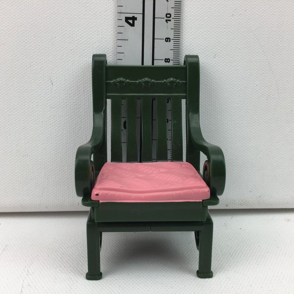 Fisher Price Table Dollhouse Furniture Dining Room Set Chairs Silverware Place S - Picture 14 of 16